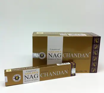 

GOLDEN NAG CHANDAN incense 1 box of 12 boxes