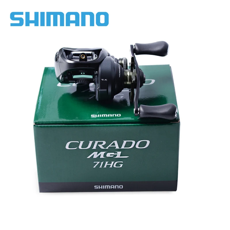 SHIMANO 21 Original Curado MGL Baitcasting Fishing Reel 6.2-8.1:1 Max Drag  5.5KG 6/1-8/1BB Hagane Body X-SHIP S A-RB S3D Spool