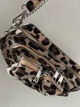 Crossbody-Bags Messenger-Bag Luxury Handbags Hand-Shoulder Leopard Designer Ladies Female