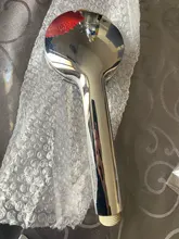 Nozzle Shower-Head Bathroom-Accessories Rainfall Chrome Pressurized Water-Saving ABS