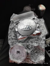 Tapacubos de centro de rueda de coche, 4 Uds., 56/60mm, reajuste de llanta automática, insignia, emblema creativo, pegatina de cubierta para KIA K2, K3, K5, Sorento, Sportage, Rio