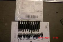 Fuente de alimentación de 5,5mm x 2,1mm, 5,5x2,1 CC, Conector de clavija + adaptador de Terminal de montaje de Panel de Metal hembra, enchufe, conectores DC