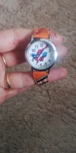 Reloj de Spiderman para niños, cronógrafo de cuarzo y cuero, resistente al agua, regalo para niños y niñas