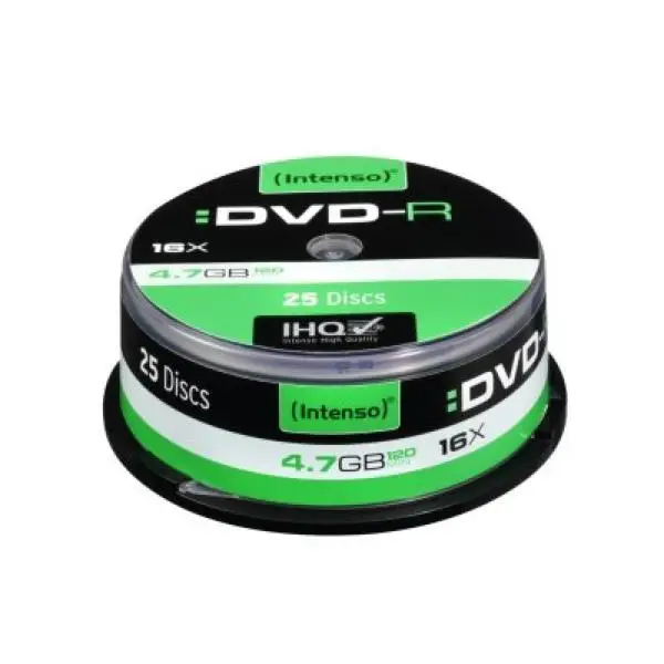 DVD-R INTENSO 4101154 16x4,7 ГБ 25 шт