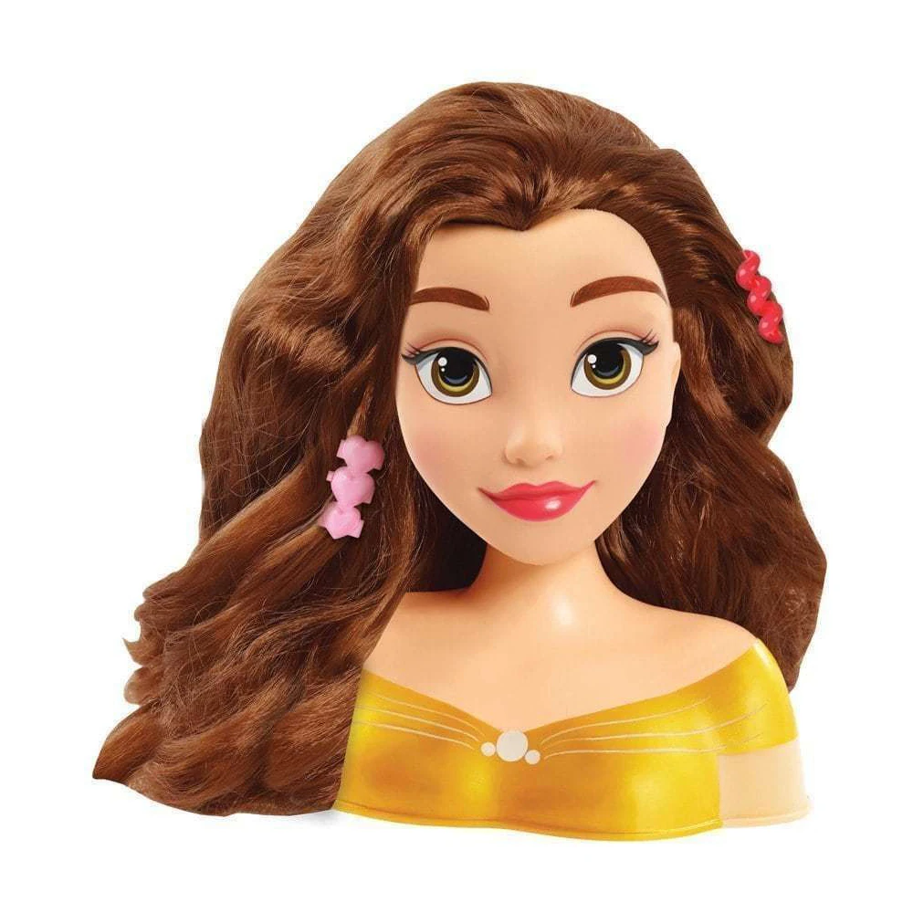 Кукла Disney Голова для причесок Белль Принцесса Диснея - Цвет: Многоцветный
