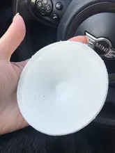 4 Uds. Blanco nuevo, almohadillas de bambú para lactancia, lavables, impermeables, almohadillas de pechos reutilizables