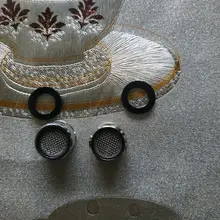 Aireador de cobre para ahorro de agua para baño, de la llave burbujeador, boquilla de red, burbujeador, flor suave, flores para la boca, prevención de salpicaduras