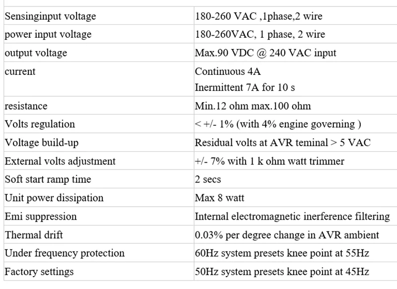 12b para o Gerador sem Escova Gavr Avr 220v 380v 400v Avr gavr 12b para o gerador sem escova 220v 380v 400v