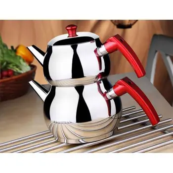

чайник Turkish Teapot Set Kettle Boiler Tea Pot Water Boiler|Turkish Traditional Teapot free shipping sale 11.11