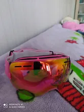 COPOZZ-Gafas de esquí de tamaño pequeño para niños, máscara antiniebla doble UV400, para esquiar, GOG-243