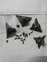 Decorative-Bracket Hardware Box Feet Corner-Protector Furniture Wood Rattan-Carved NAIERDI