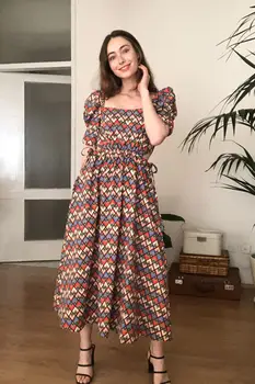 

Trendyol Patterned Dress TWOSS20EL2931