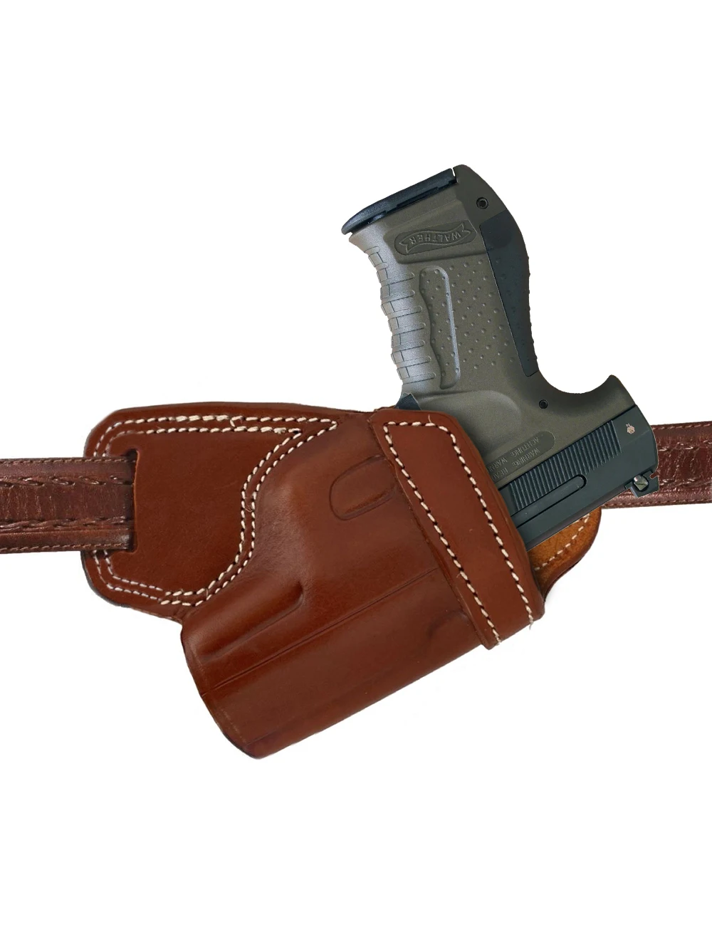 

Leather Gun Holster For Ruger EC9 Fast Draw Owb Carry SOB Of Small Back Handmade Pistol Pouch Weapon Accessory Tactical Design