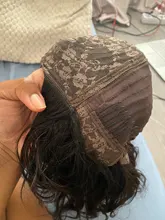 ISEEHAIR-peluca recta de cabello humano para mujer, hecha a máquina, con Color Natural, sin pegamento