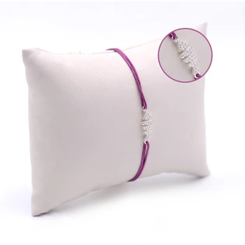 

Handmade Purple Women Silver Bangle Skybco0986