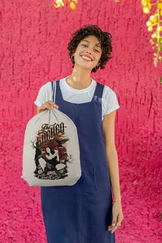 

Angemiel Bag Crows İçindeki Witch Cloth Backpack