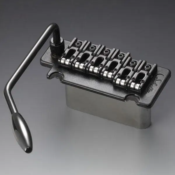 13060437 Tremolo 2000 Бридж(струнодержатель) тремоло, черный хром, Schaller
