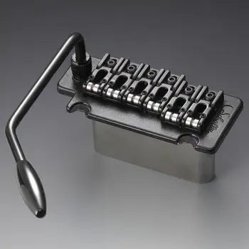 

13060437 tremolo 2000 Bridge (string holder) tremolo, black chrome, Schaller