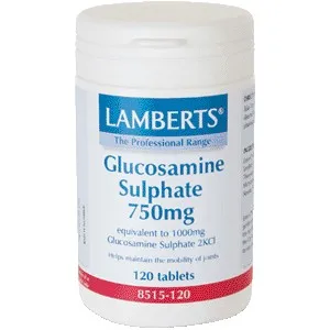 

GLUCOSAMINE SULPHATE 750 MG 120 COMP LAMBERTS