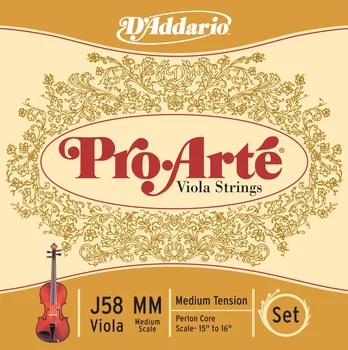 

J58-mm Proarte string kit for Alta D'Addario