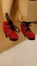 Tilda 2,5 cm Mini zapatos de muñeca para muñecas Blythe Toy, encantadores zapatos lindos de tacón alto para Azone Obitsu Licca BJD accesorios para muñecas