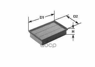 Фильтр Воздушный Hyundai: Accent 94-00, Accent Седан 94-00 Clean filters арт. MA1339