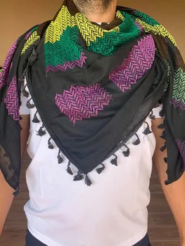 

Hirbawi ORIGINAL Palestine Arab scarf cotton Keffiyeh Arafat Hatta Shemagh al-sham-Arab Brand 100% Cotton Unisex new 2020