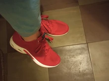 Zapatillas de deporte con cojín de aire para mujer, zapatos transpirables para correr, deportivas para exteriores, informales con cordones