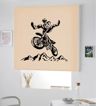

Blind Iroa youth sports/Motocross 2 ROLLER BLINDS TRANSLUCENT! (BEIGE 100X175)