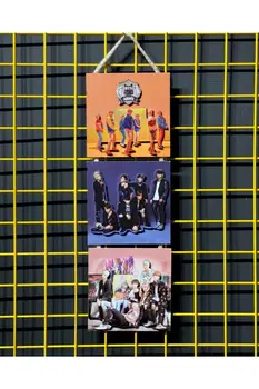

Bts K Pop Bangtan Boys Visual Picture Art Wall Relief Design Decoration Home Gifts Hot Sale Vintage South Korean