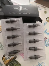 Cartucho para tatuar agujas RL RS RM M1, aguja de tatuaje esterilizada de seguridad, desechable, para máquinas de cartucho, agarres