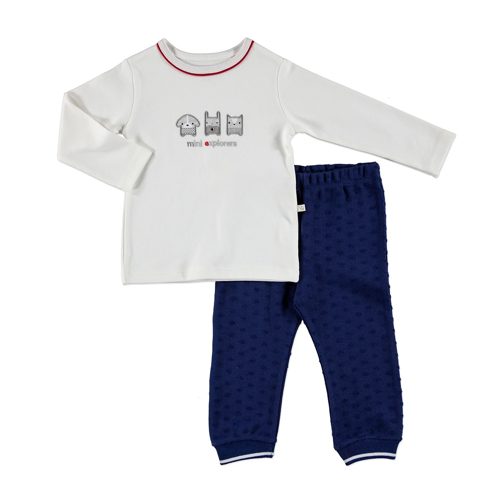 

ebebek For My Baby Mini Polo Neck Sweatshirt Trousers 2 pcs Set