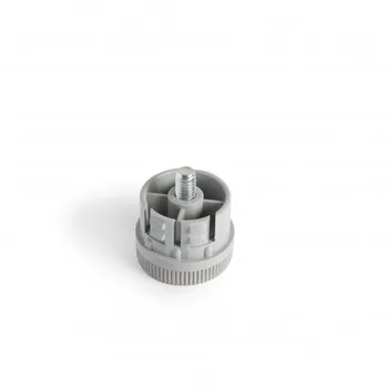 

Cone dimmable plastic cylindrical with gray finish, designed to regulate legs