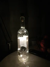 Wine-Bottle Lights-Battery Halloween-Bar-Decor Cork String Led Wedding Christmas Party