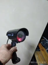 Cámara falsa para exteriores cámara de vídeo de vigilancia de seguridad para el hogar, simulada, cctv, Mini cámara videcam, batería HD, LED intermitente