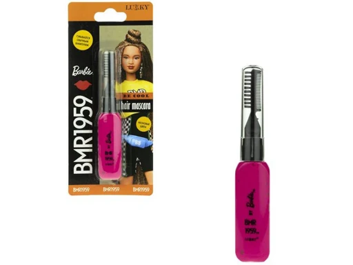 Т20066 Barbie BMR1959 Lukky Тушь для волос цвет Неоновый Розовый на блистере объём 15 мл. |