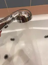 Shower-Head Stop-Button Rotating Water-Pressure Adjustable Degrees 360 with 3-Mode