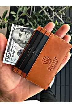 

Unisex Card Holder Wallet Genuine Leather First Class quality premium genuine leather Card wallet wallet elegant durable leather
