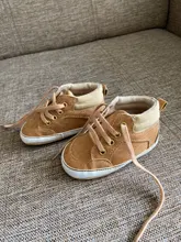 Zapatos de suela suave para bebé y niña recién nacida, zapatillas deportivas de algodón para cuna, informales, cálidos para primeros pasos de 0 a 18 meses, 2019