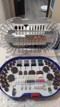 Bits-Set Abrasive-Tools-Kits Rotary-Tool-Accessories Dremel HILDA Polishing Cutting Grinding