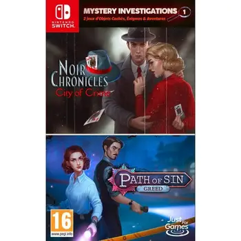 

Mystery Research 1 - Path of Without: Greed + Noir Chronicles: City of Crime Nintendo Switch Game