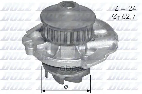 Насос Водяной Fiat Doblo/Panda/Punto / Lancia Y 1.1-1.2 91- Dolz арт. S261