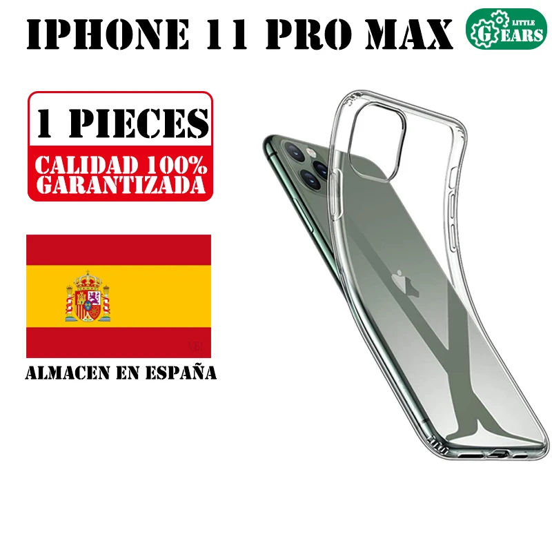 Ультратонкий прозрачный силиконовый чехол для iPhone 11 Pro Max гелевый Чехол из ТПУ