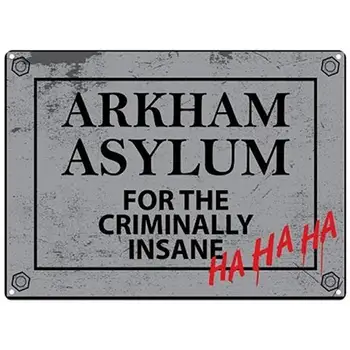 

Dc Comics Batman:-Arkham Asylum (metal magnet)