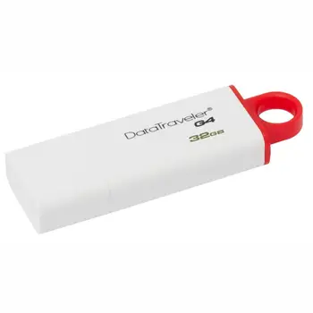

USB stick 32 GB DataTraveler Generation USB 3.0 interface white/red color