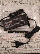 Regulated Power-Supply Display-Screen-Voltage Universal Adapter Adjustable 12 24-V 5V