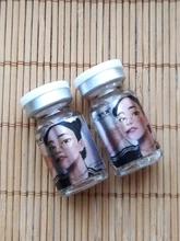 Lentillas marrones de colores para mujer, sin prescripción, belleza, pupila, Cosplay de Halloween, maquillaje cosmético Sexy