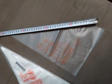 100 Uds paquete pastelería Bolsa S/M/L tamaño desechables tuberías de torta de glaseado Fondant crema decoración de repostería punta herramienta de decoración de pasteles