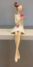 Angel Resin Fairy-Figurines Moderno Wedding-Gift Home-Decoration Beautiful Craft Hogar