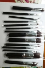 Brushes-Set Case Makeup-Power-Brush Beauty-Tools Make-Up Professional RANCAI Synthetic-Hair